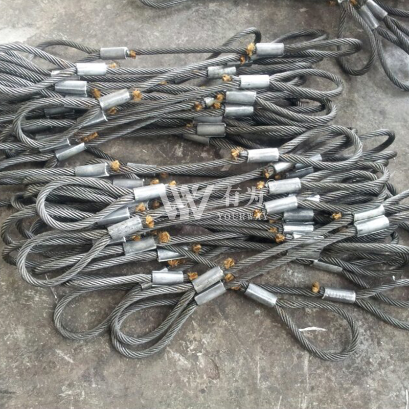 压制钢丝绳索具